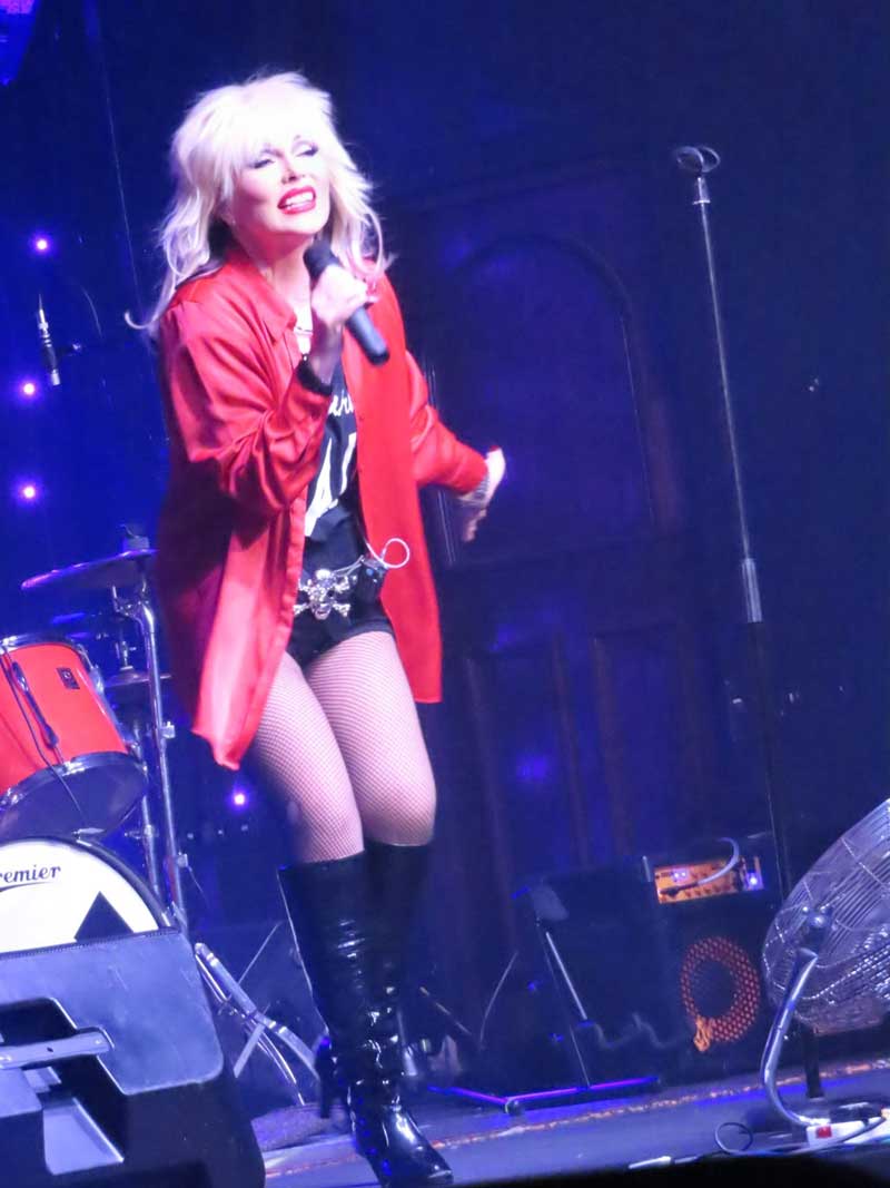 <q>michelle on stage A</q>