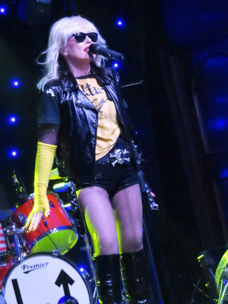 <q>michelle on stage B</q>